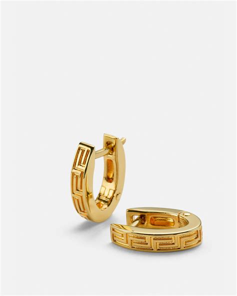 versace ohrringe gold herren
